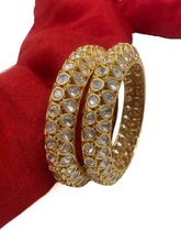 Mohini Gold Plated Kundan Bangles For weddings and parties